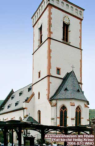 Assmannshausen am Rhein, Pfarrkirche Heilig-Kreuz